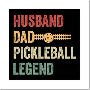 Husband Dad Pickleball Legend Posters and Art